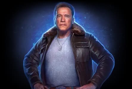 Arnold Schwarzenegger portrait