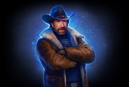 Chuck Norris portrait