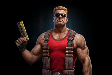 Duke Nukem portrait