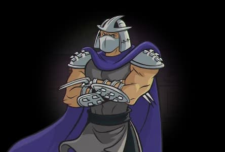 Shredder portrait