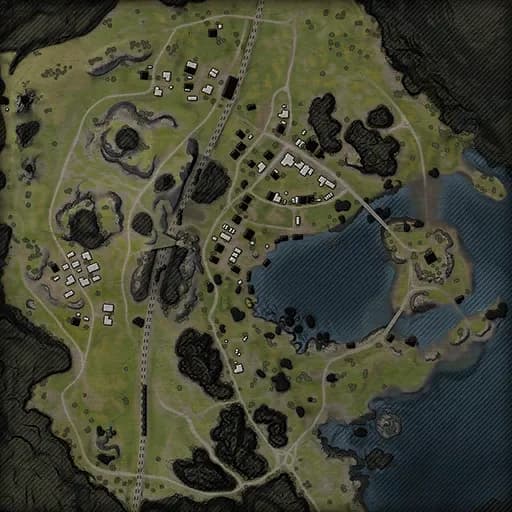 Serene Coast minimap