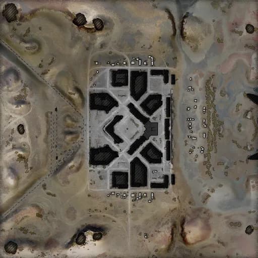 Ghost Town minimap