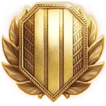 Gold III tier badge