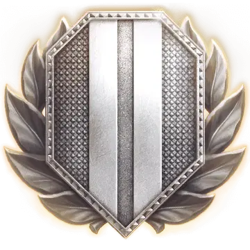 Silver II tier badge